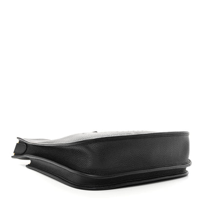 Hermes Taurillon Clemence Evelyne III PM Black 4 of 10
