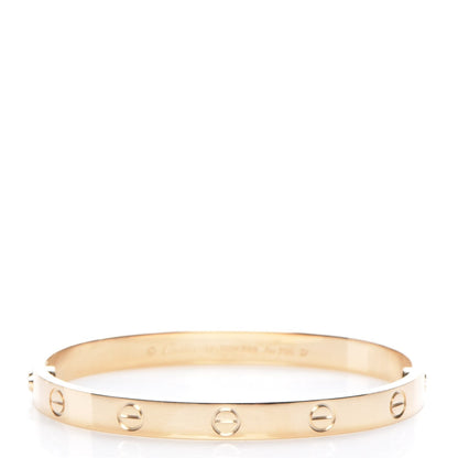 Cartier 18K Yellow Gold LOVE Bracelet 17 1 of 10