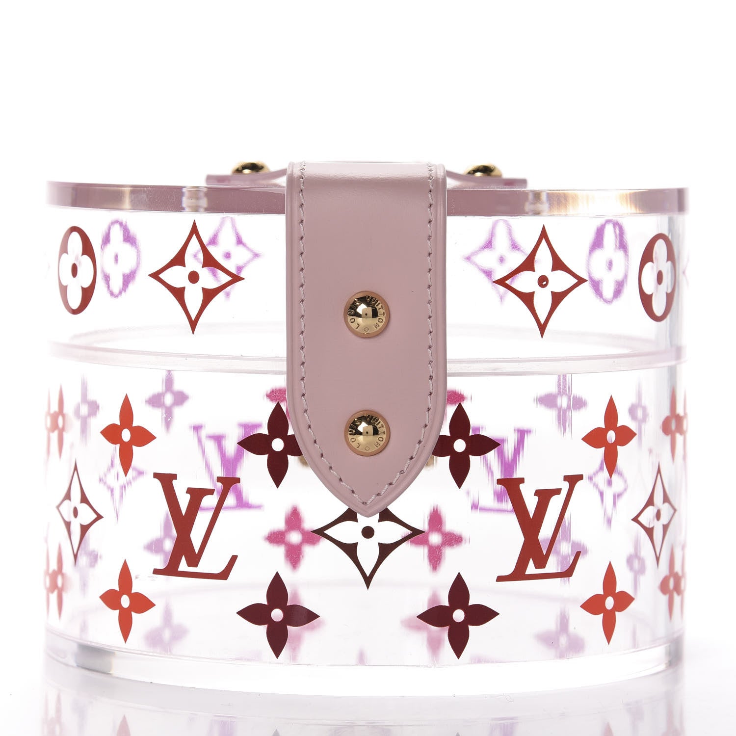 Louis Vuitton Transparent Plexiglass Box Scott Rose Ballerine 4 of 9