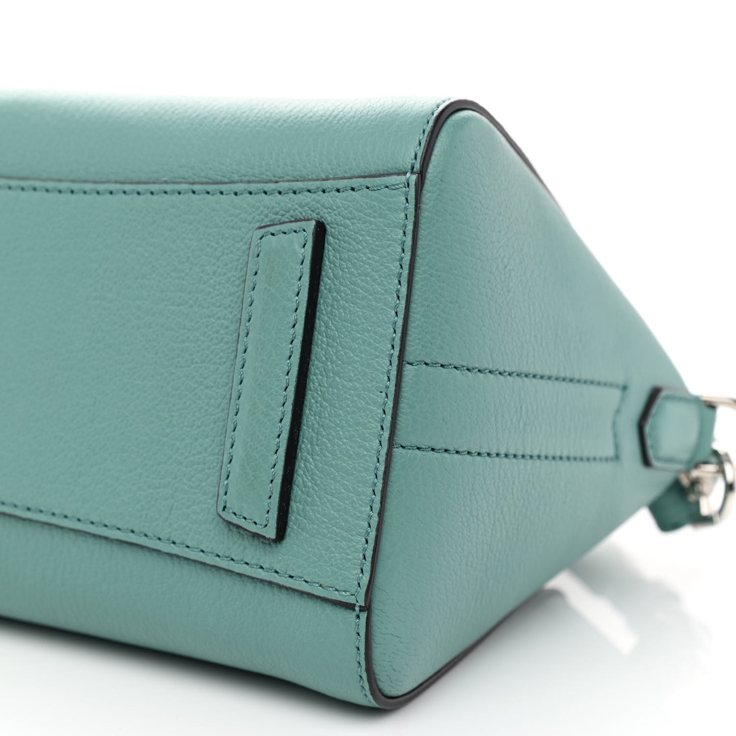 Sugar Goatskin Mini Antigona Aqua