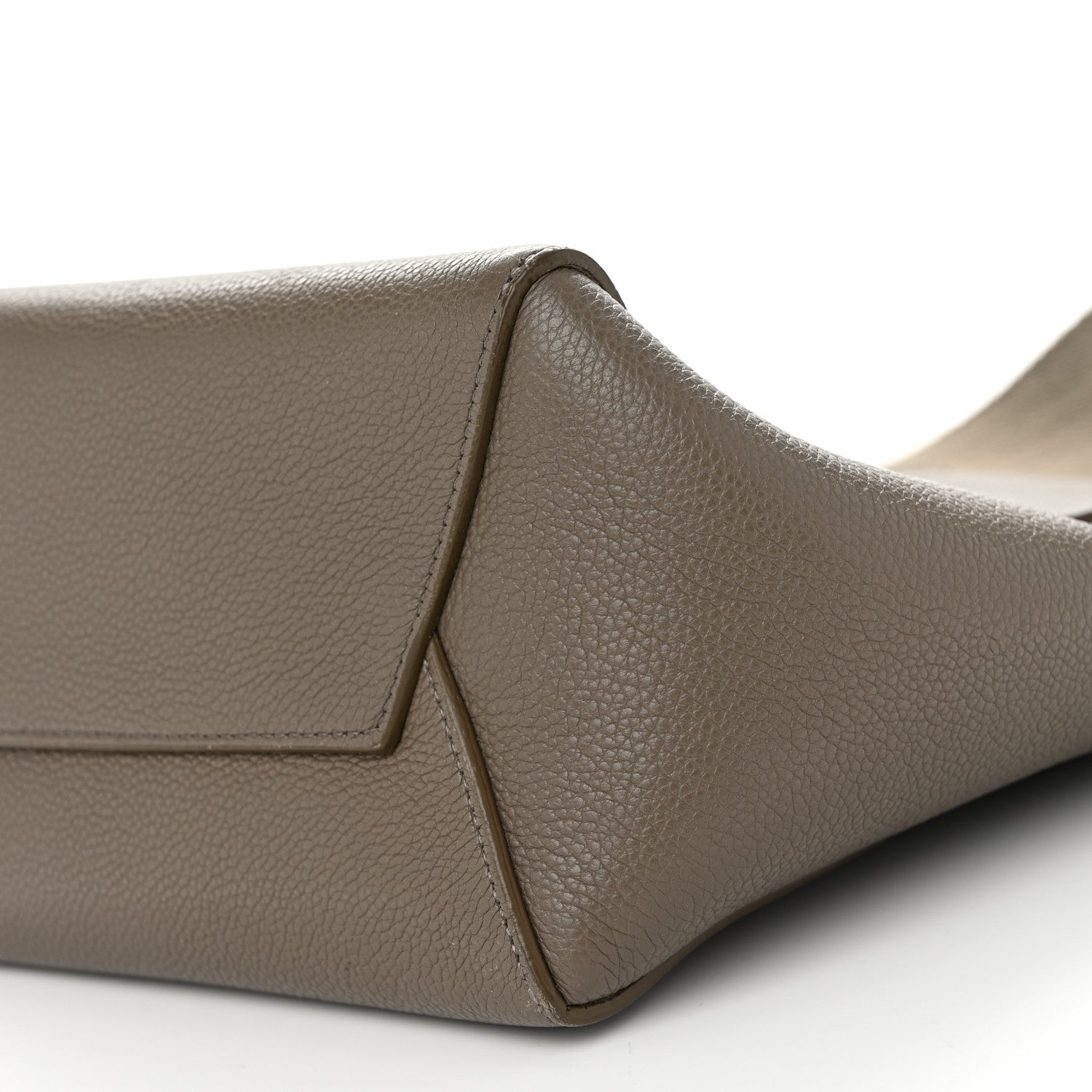 Celine Soft Grained Calfskin Small Sangle Bucket Bag Taupe 9 of 9
