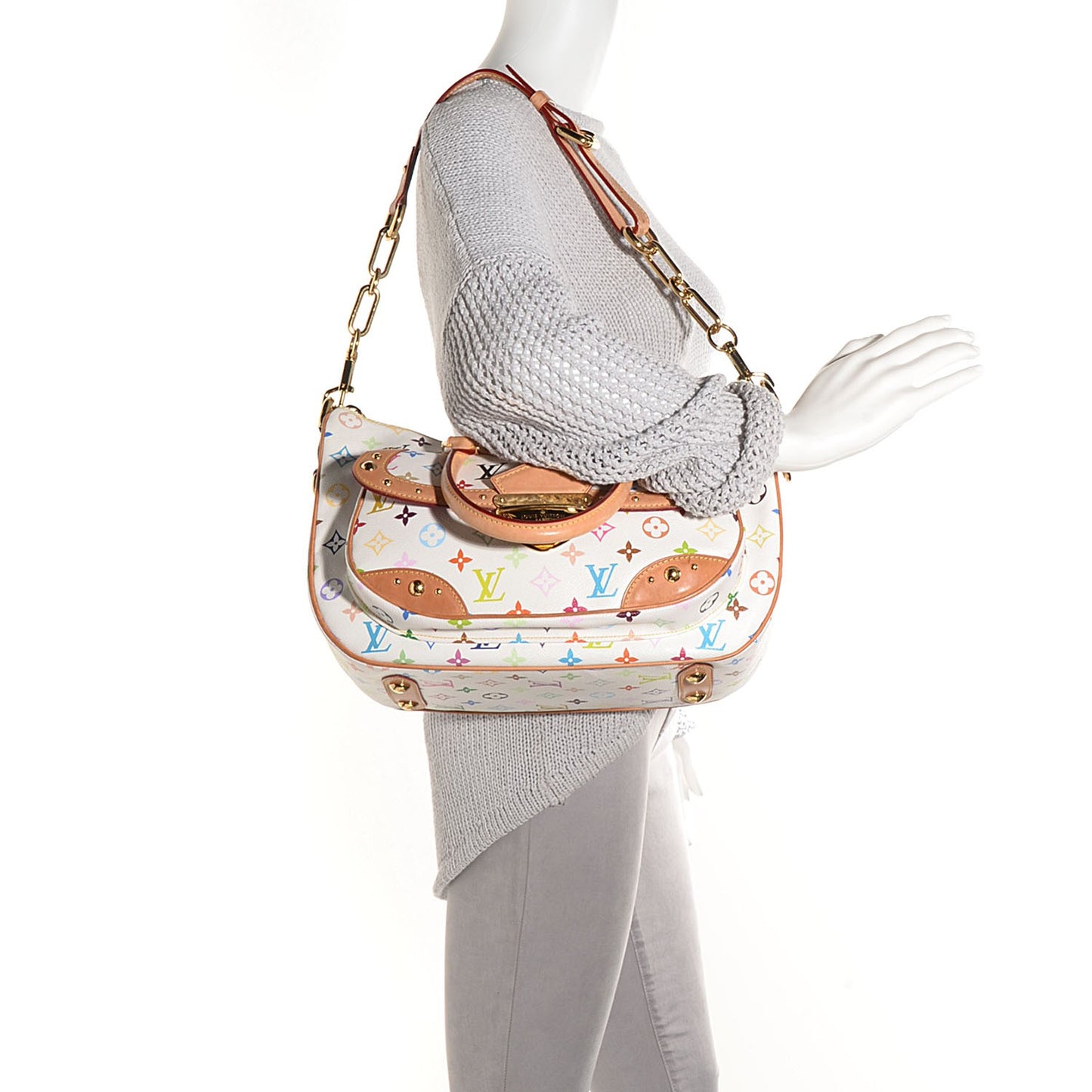 Monogram Multicolor Rita White