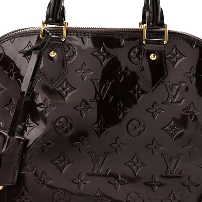 Louis Vuitton Vernis Alma PM Amarante 7 of 9