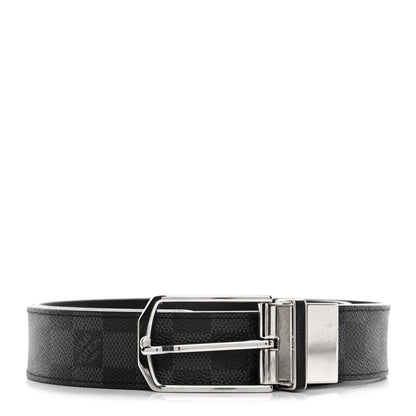 Louis Vuitton Damier Graphite Belt 1 of 6