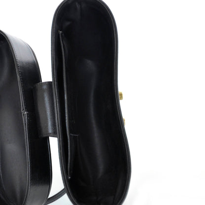 FASHIONPHILE SALVATOREFERRAGAMOVintageLeatherShoulderBagBlack 8 of 8