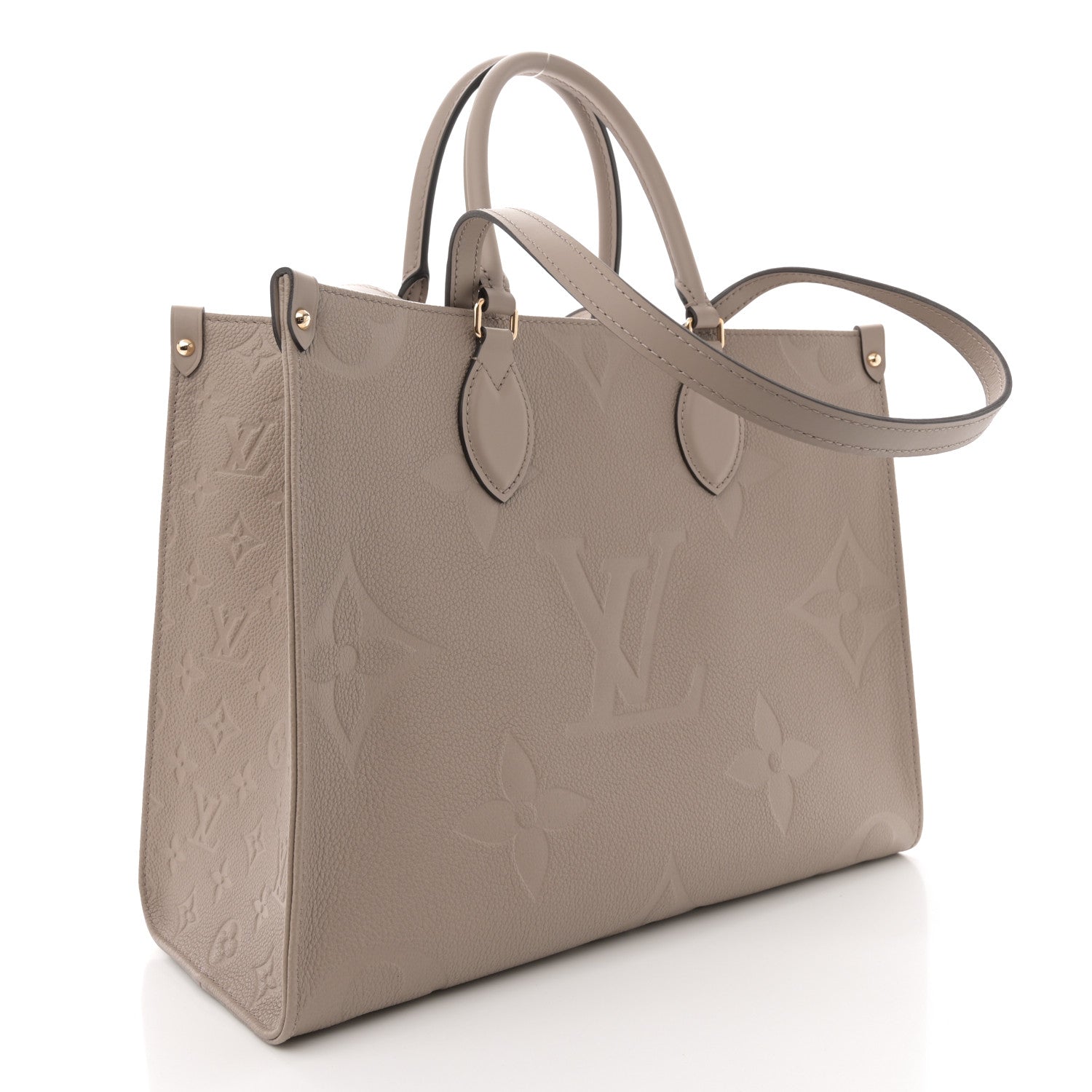 Louis Vuitton Empreinte Monogram Giant Onthego MM Tourterelle 3 of 10
