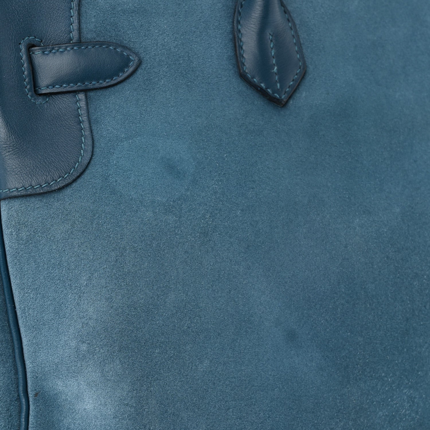 Hermes Veau Doblis Swift Grizzly Birkin 35 Bleu Tempete 12 of 12