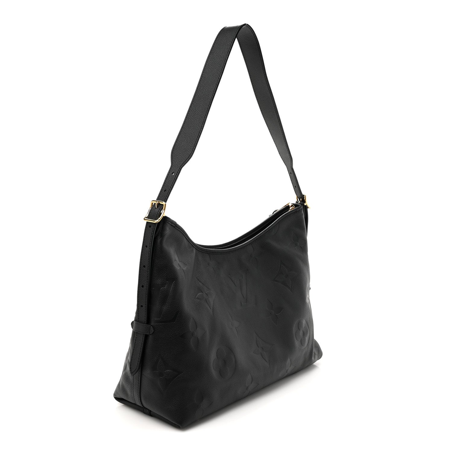 Louis Vuitton Empreinte Monogram Giant Carryall MM Black 4 of 12