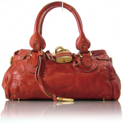 Chloe Leather Paddington Red 1 of 11