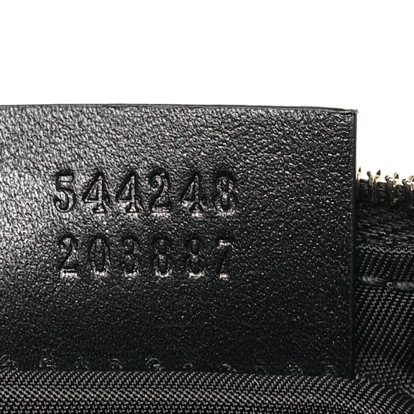 Microguccissima Key Ring Coin Case Black