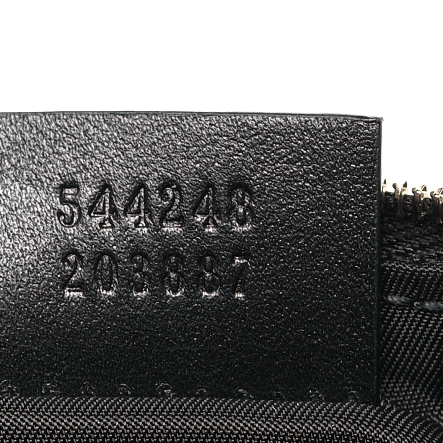 Gucci Microguccissima Key Ring Coin Case Black 7 of 8