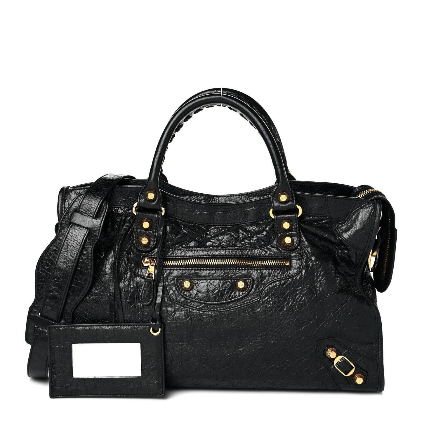 Agneau Giant 12 Gold Hardware City Black