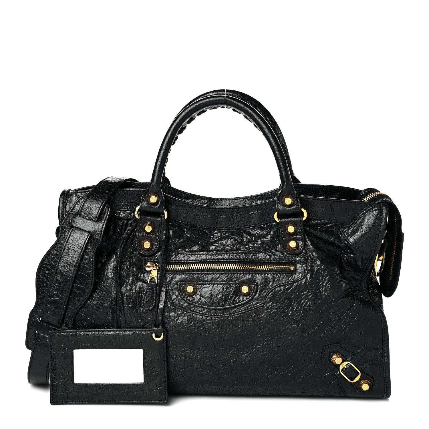 Balenciaga Agneau Giant 12 Gold Hardware City Black 1 of 10