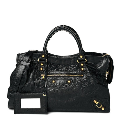 Balenciaga Agneau Giant 12 Gold Hardware City Black 1 of 10
