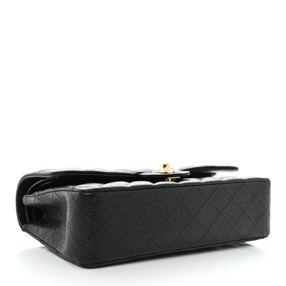 Chanel Caviar Quilted Medium Double Flap Black 4 of 11