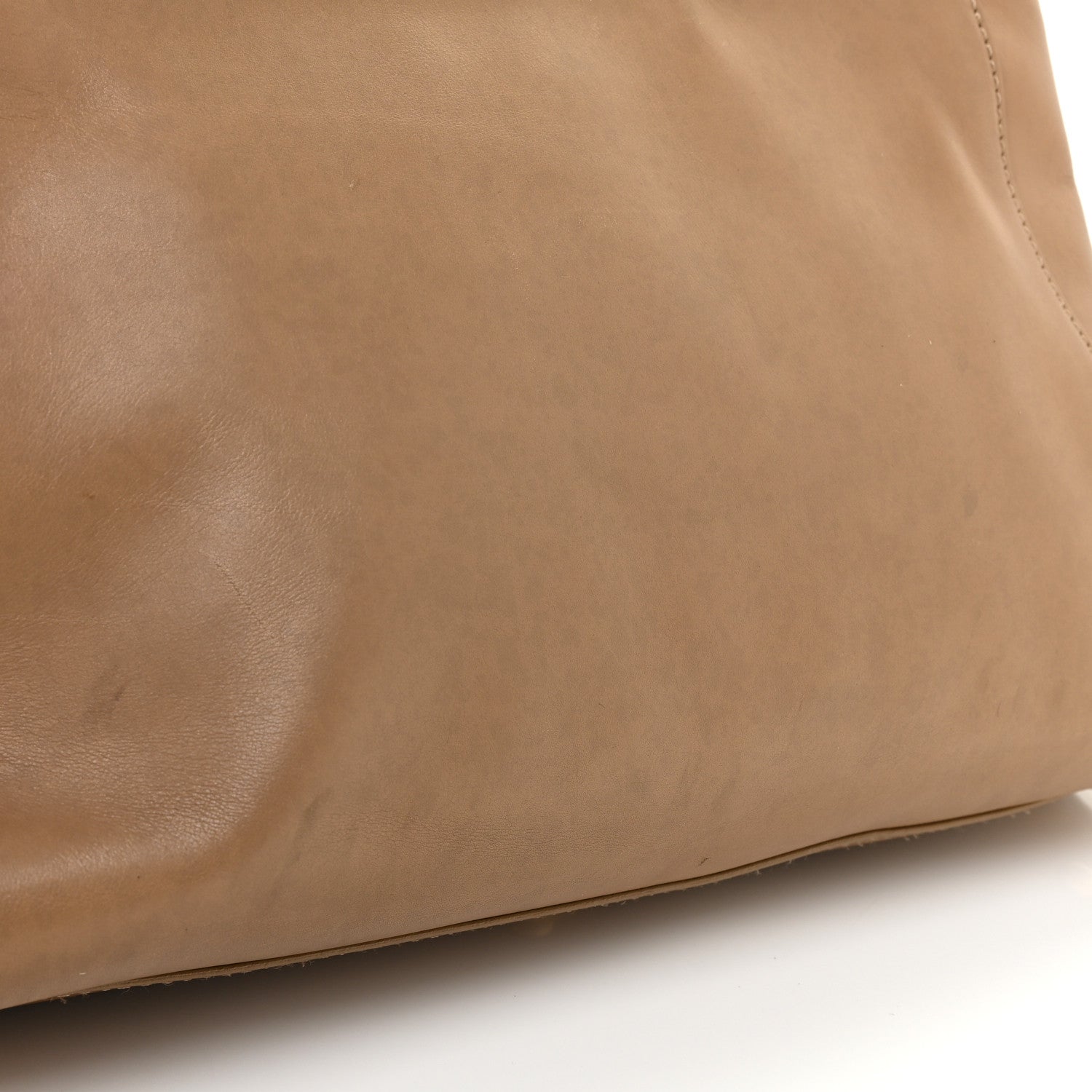 Fendi Calfskin Medium Peekaboo Iconic Satchel Tan 13 of 37