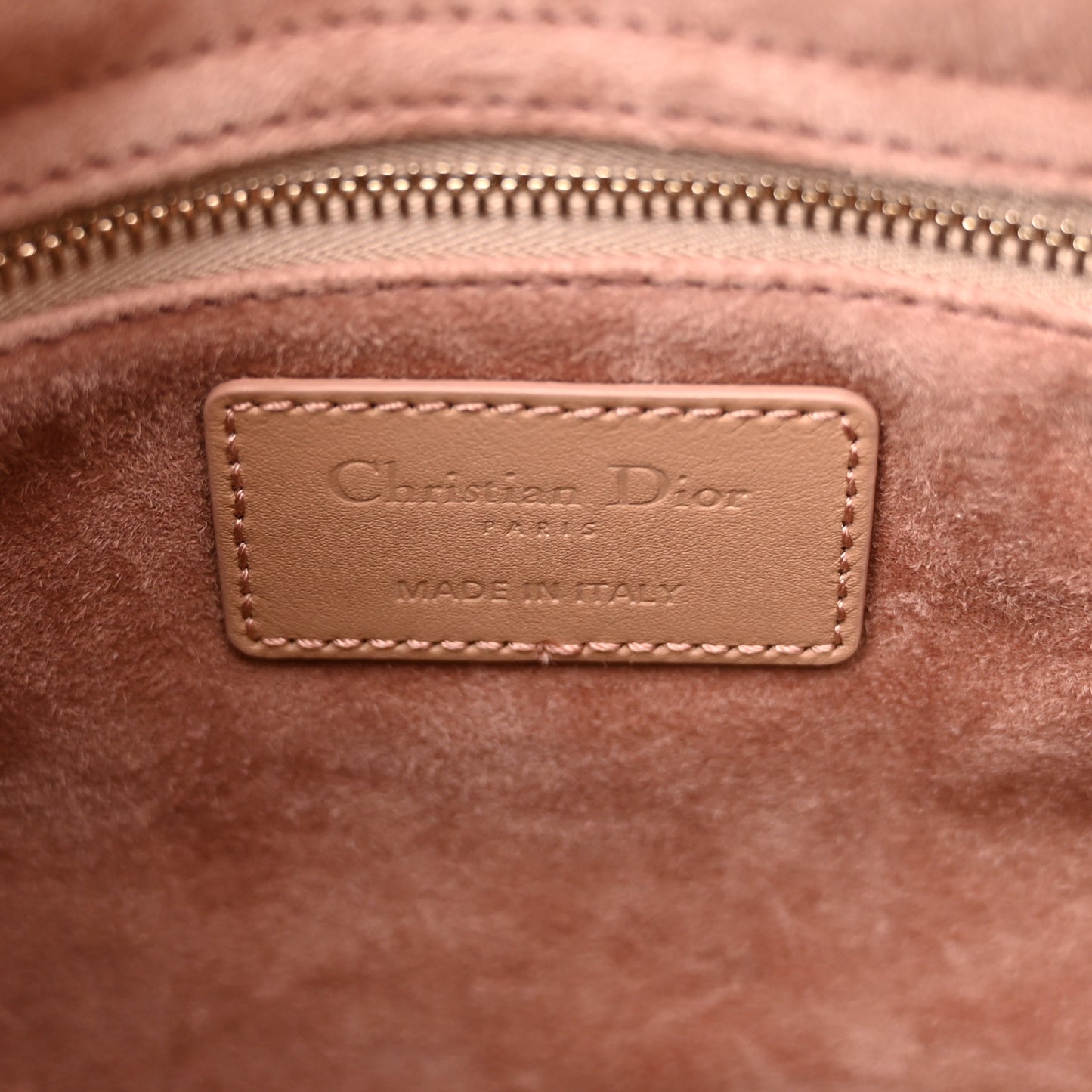 Ultra Matte Calfskin Cannage Small My ABCDior Lady Dior Beige