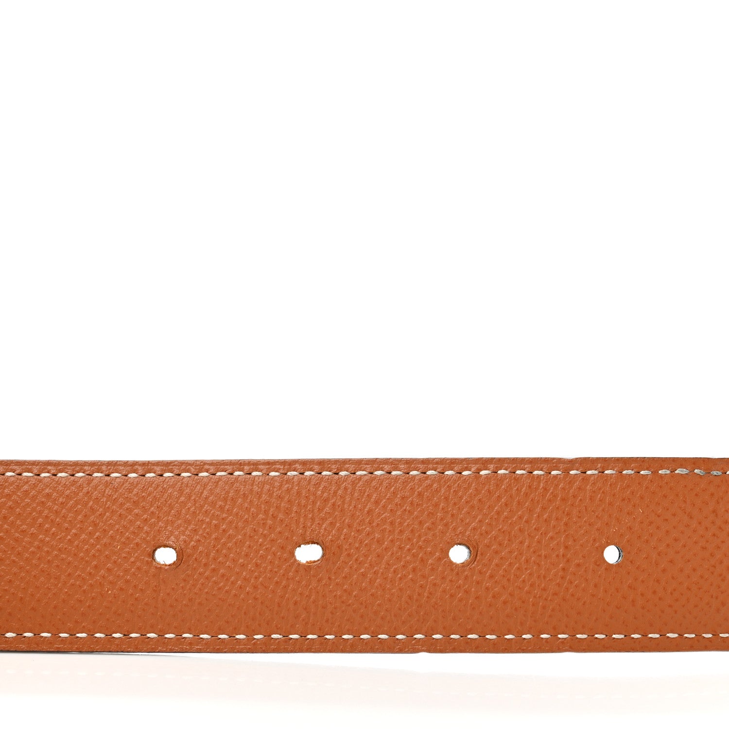 Hermes Epsom Swift 32mm Martelee H Belt 95 Gold Black 4 of 7