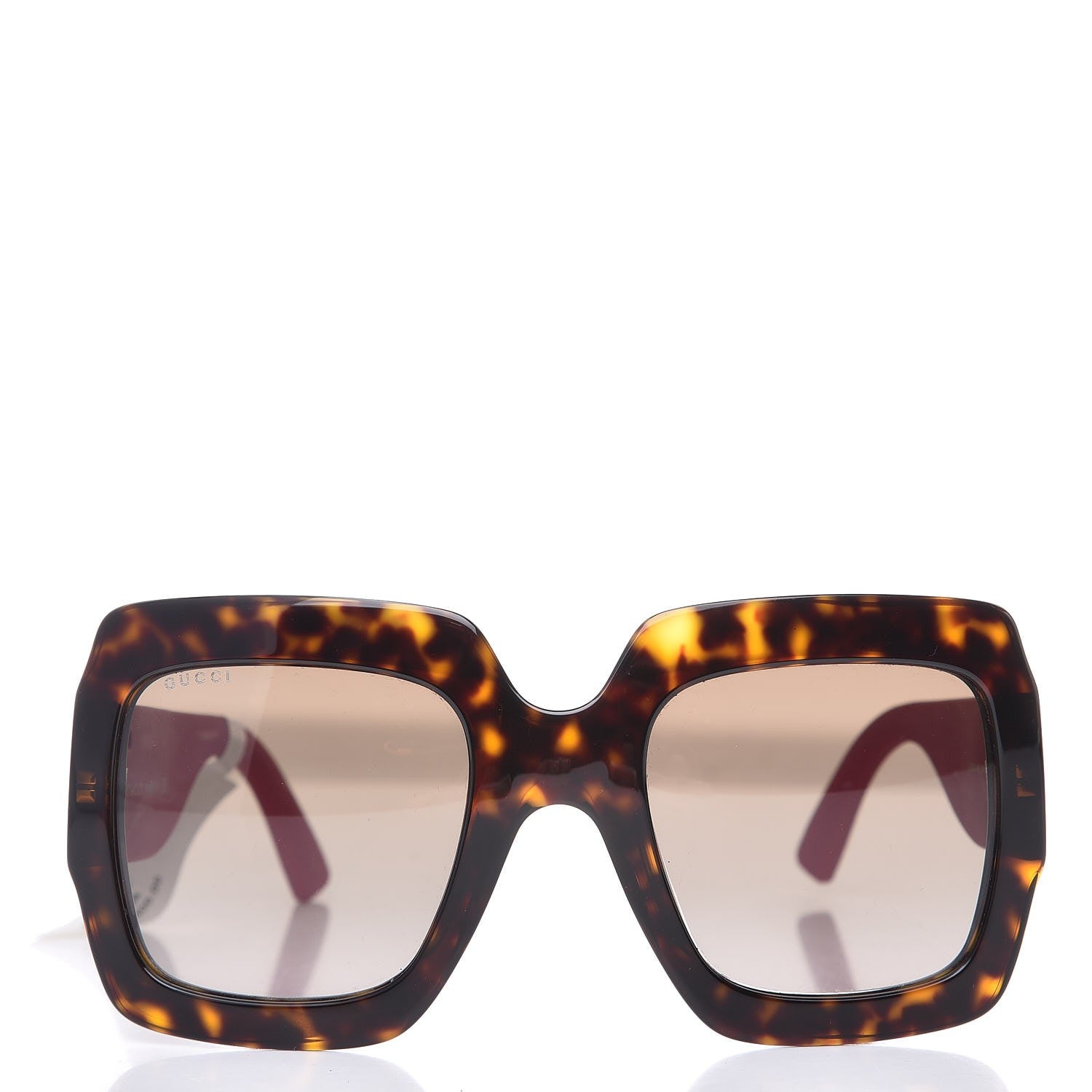 Gucci Square Frame GG0102S Sunglasses Glitter Pink Multi 2 of 8