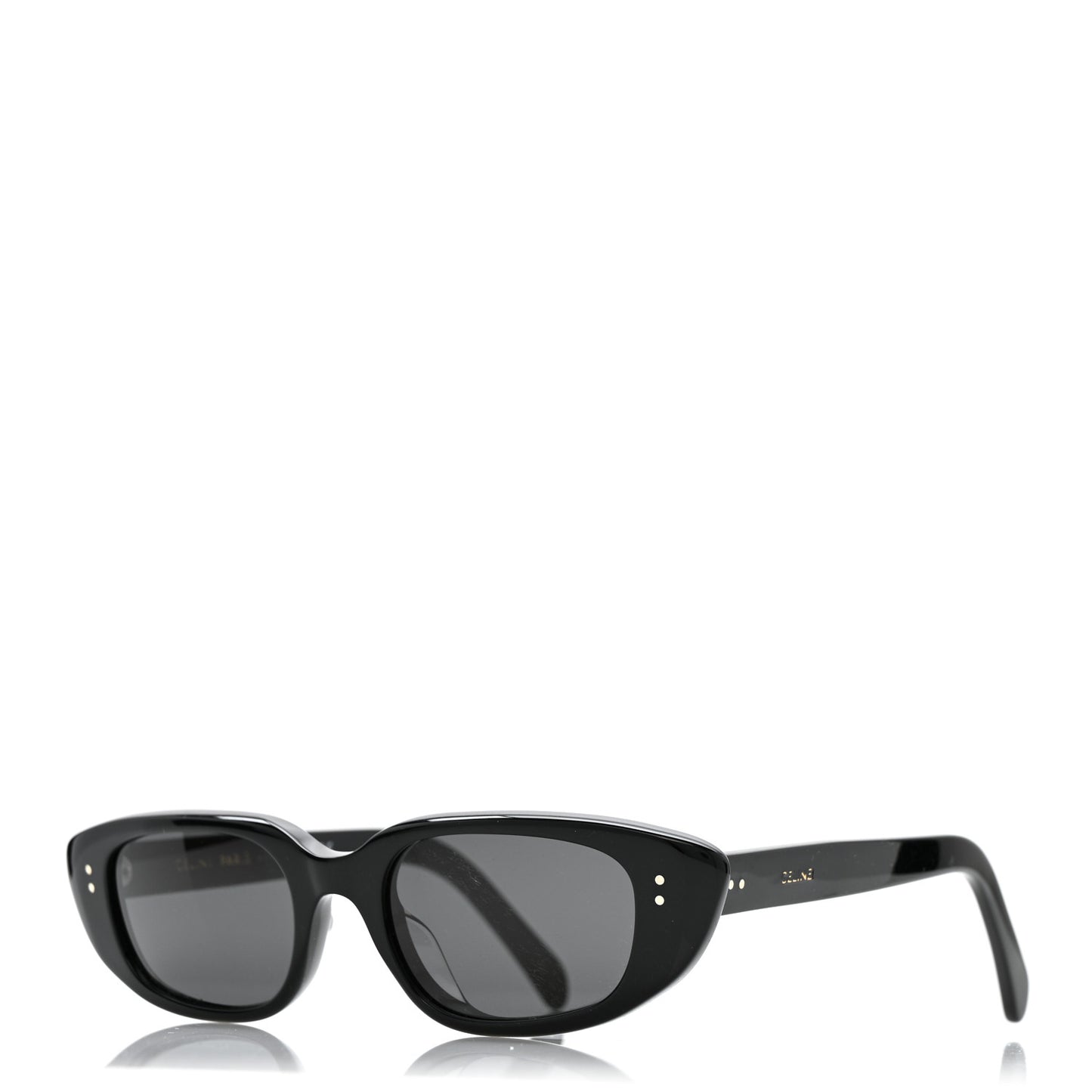 Acetate Cat Eye Sunglasses CL40095U Black