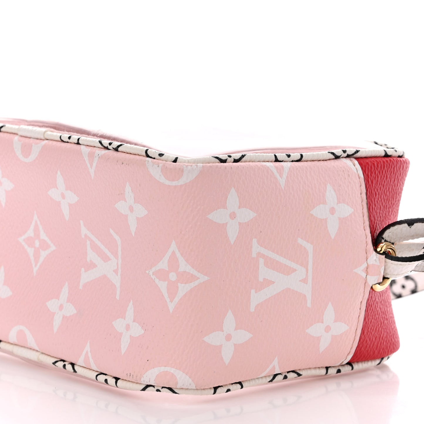 Monogram Giant Beach Pouch Rouge