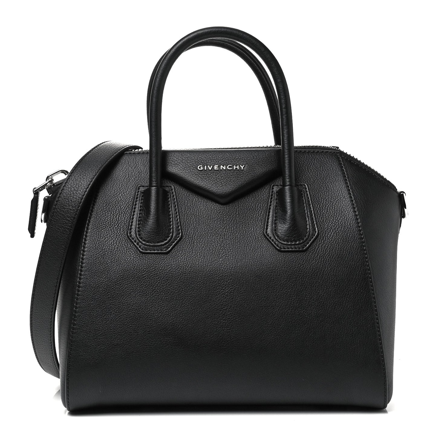 Sugar Goatskin Small Antigona Black