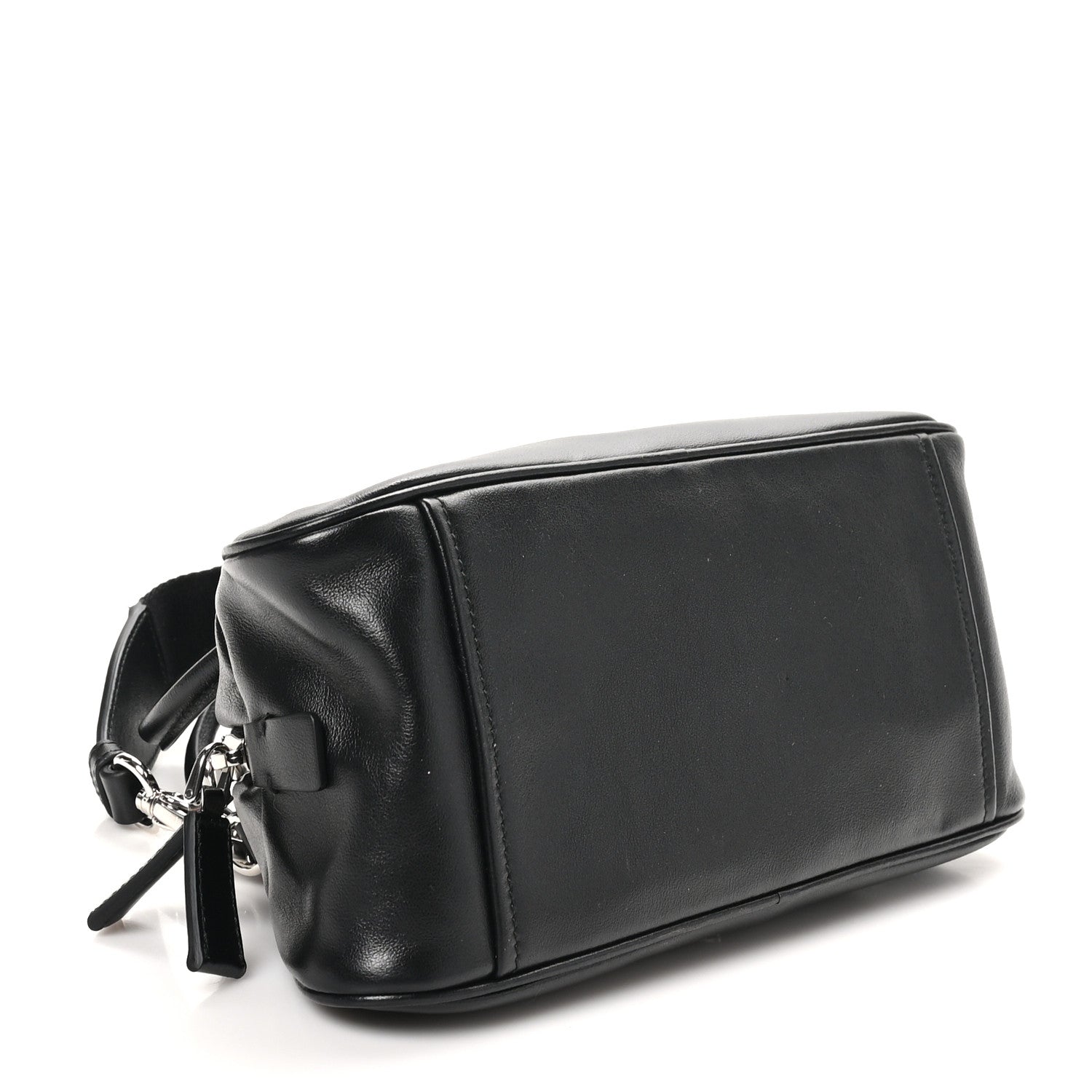 Prada Grace Lux Triangle Top Handle Shoulder Bag Black 4 of 9