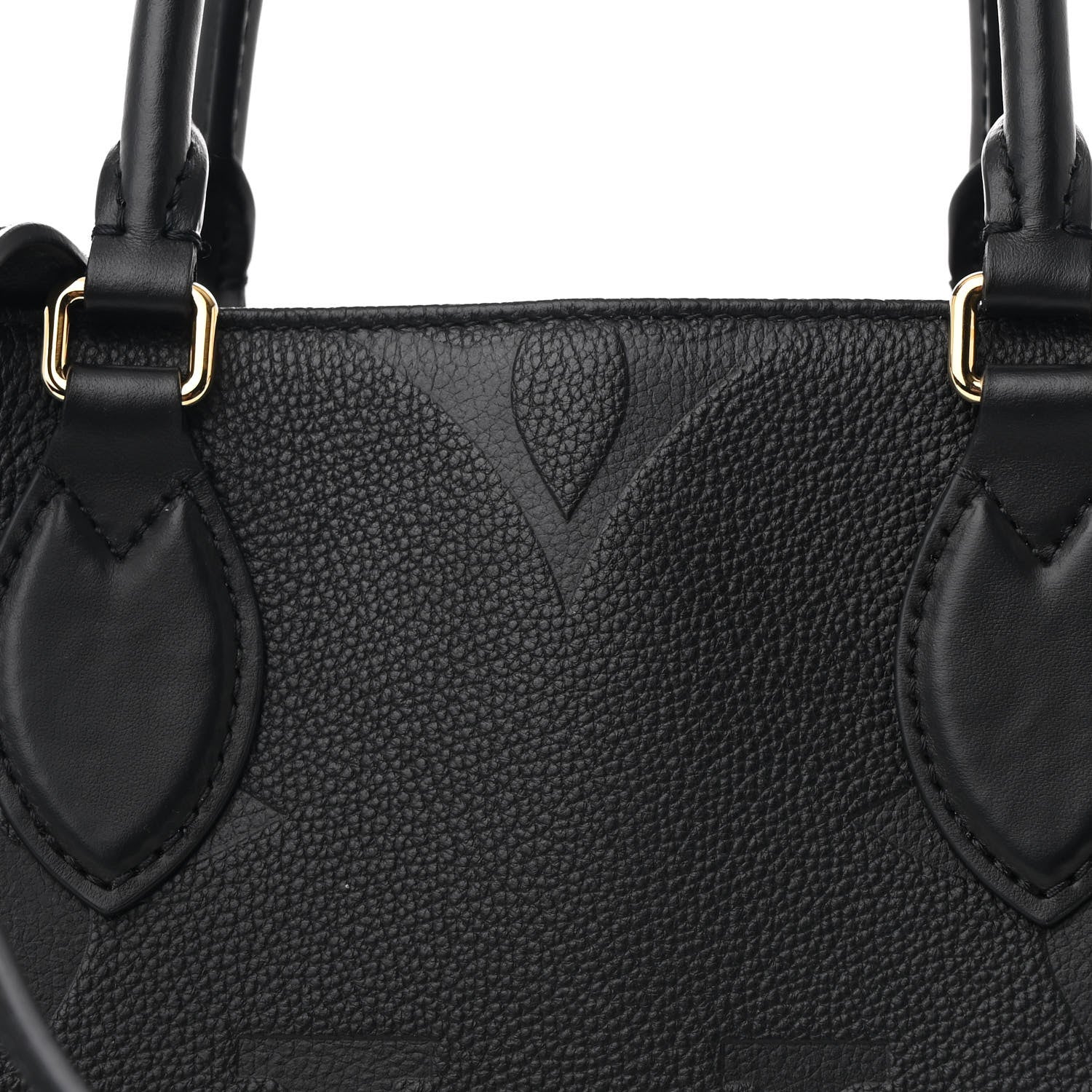Louis Vuitton Empreinte Monogram Giant OnTheGo MM Black 7 of 9