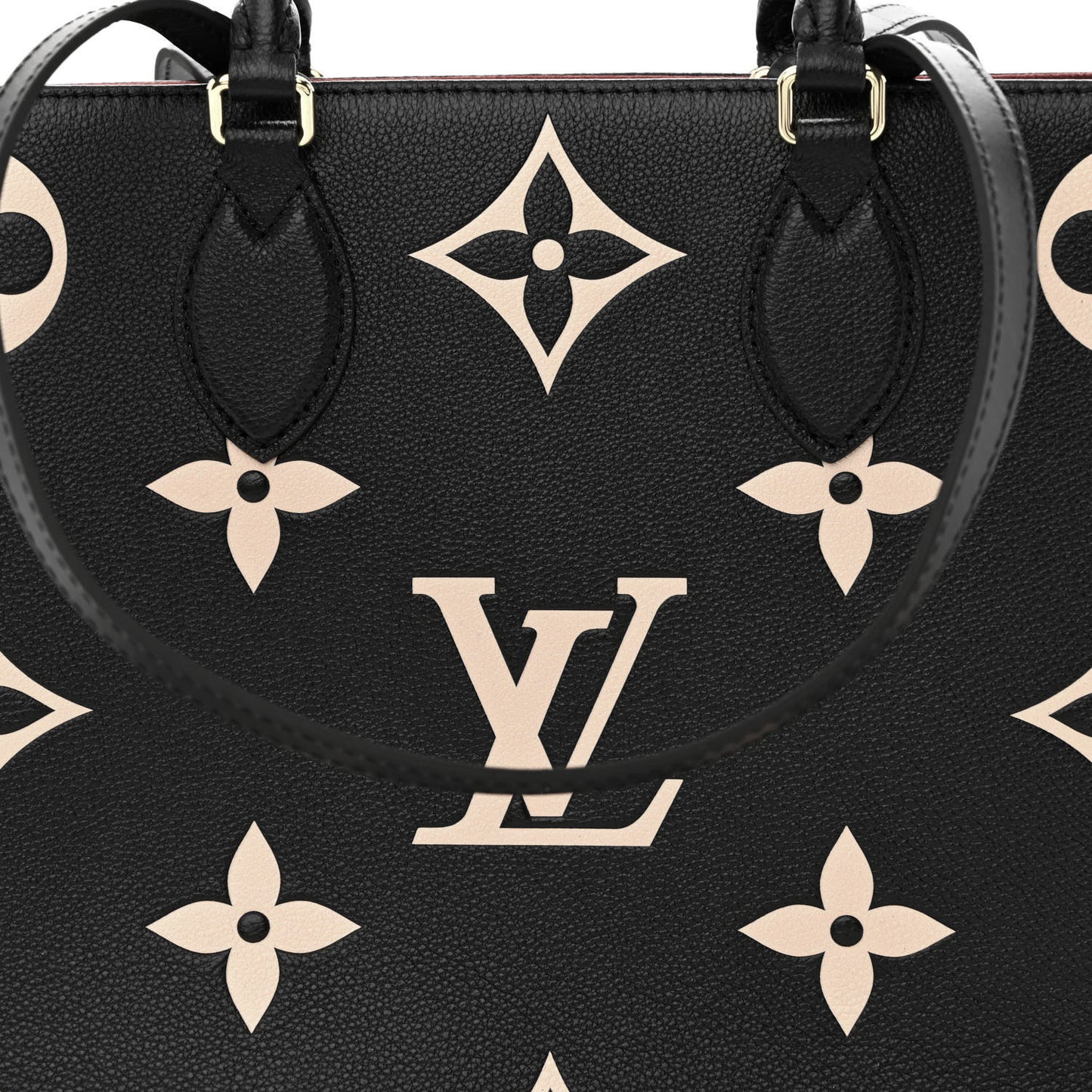 Empreinte Monogram Giant Onthego MM Black Beige