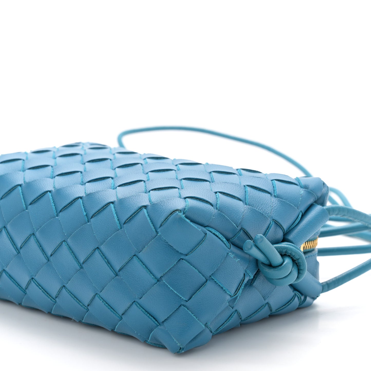 Nappa Intrecciato Mini Loop Camera Bag Blueprint