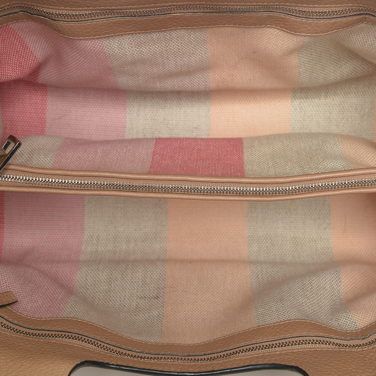 Gucci Calfskin Medium Bamboo Daily Shopper Camelia 5 of 5