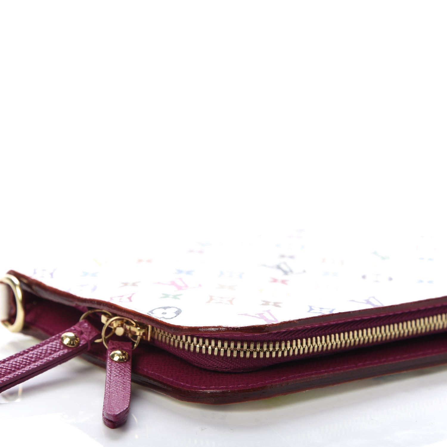 Louis Vuitton Monogram Multicolor Insolite Wallet White Figue 6 of 8