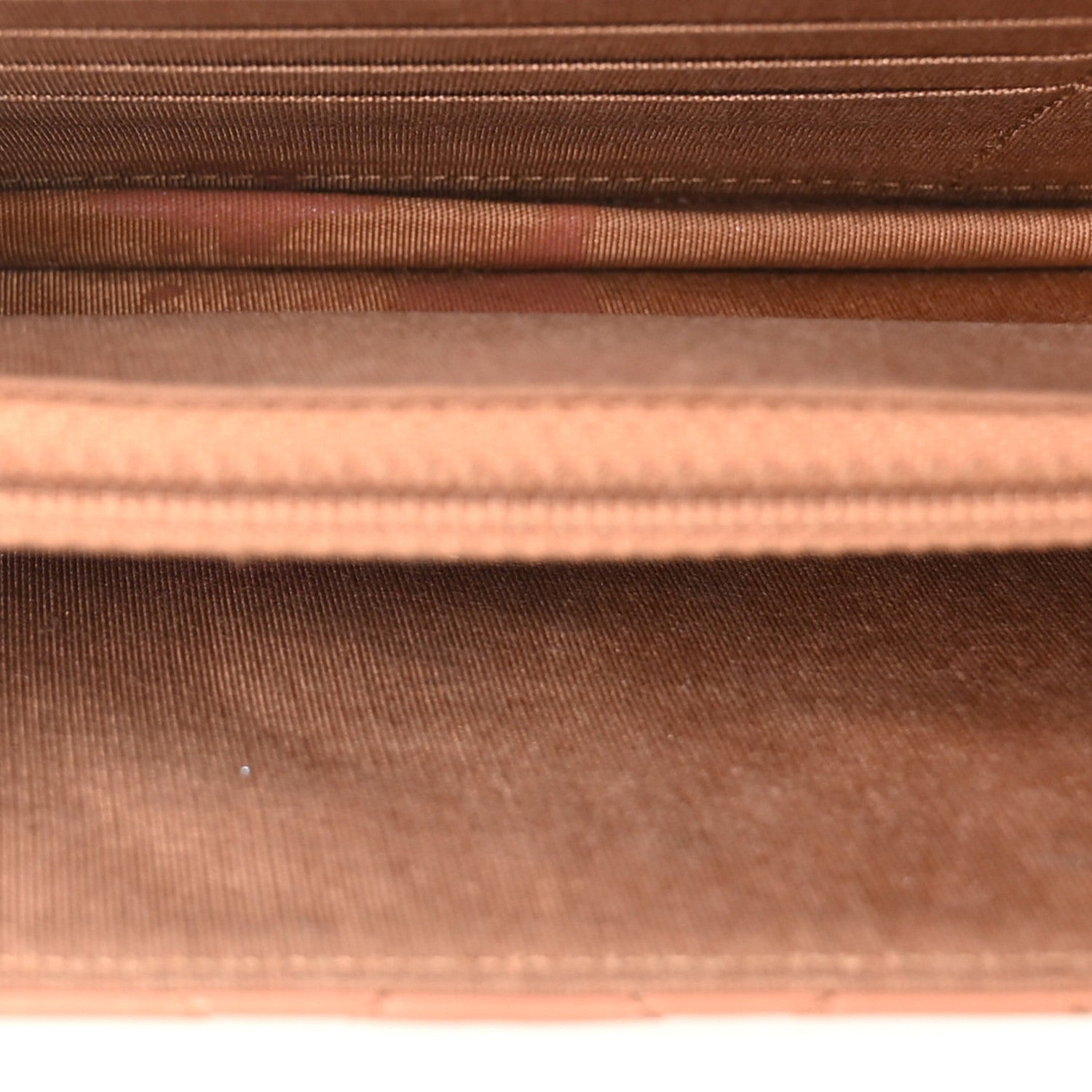 Chanel Calfskin Quilted Boy Square Wallet on Chain WOC Brown 5 of 12
