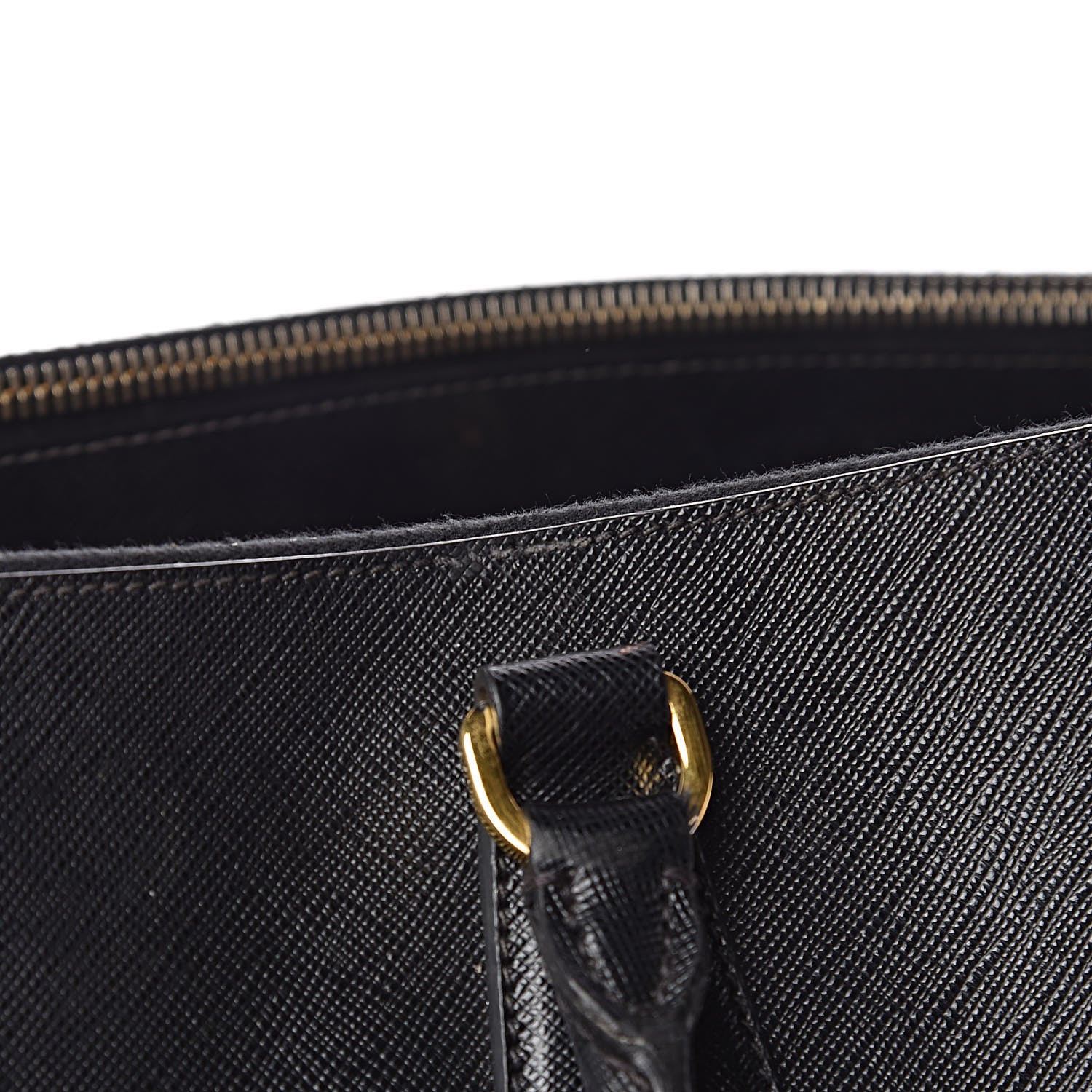 Prada Saffiano Lux Extra Large Galleria Double Zip Tote Black 12 of 26