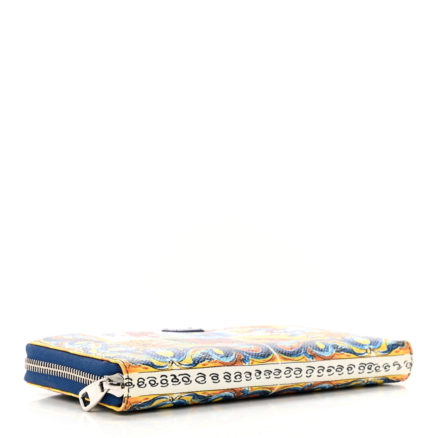 Dolce & Gabbana Dauphine Majolica Printed Zip Around Wallet Multicolor 4 of 7