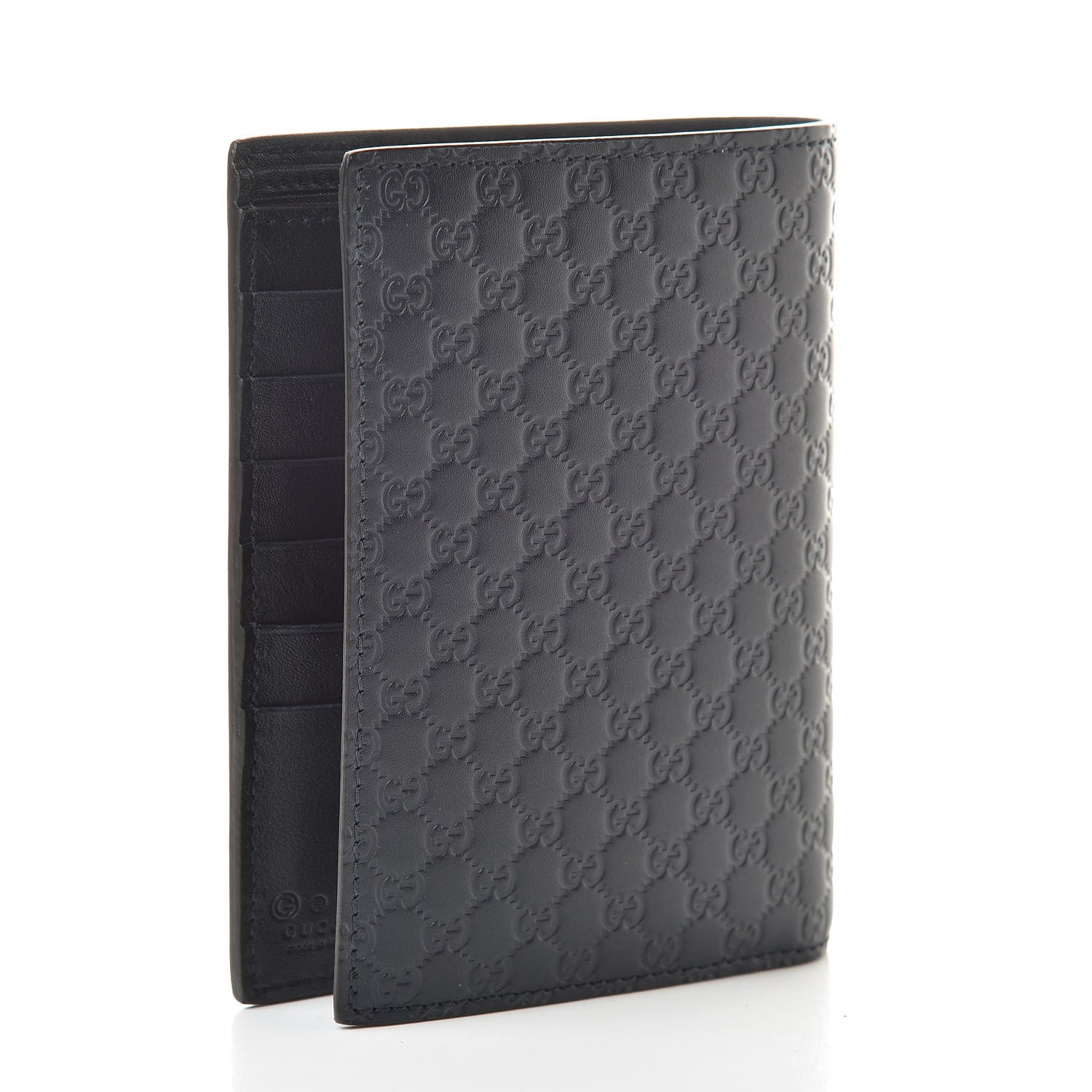 Gucci Microguccissima Passport Case Blue 3 of 8