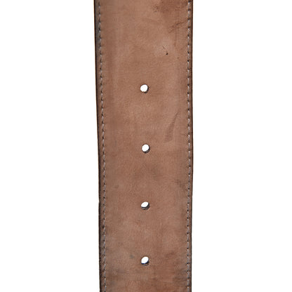 Gucci Monogram Interlocking G Belt 100 40 Navy 10 of 11