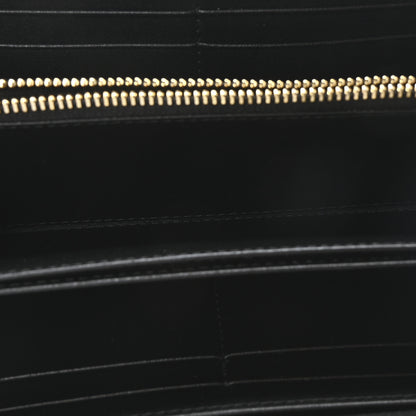 Christian Dior Lambskin Cannage Lady Dior Voyageur Wallet Black 5 of 11