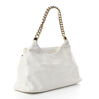 Chanel Calfskin Rodeo Drive Hobo White 2 of 9