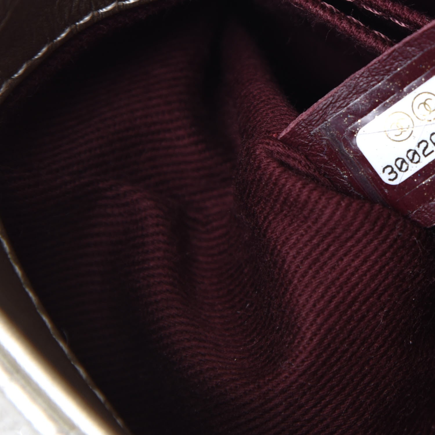 Chanel Metallic Aged Calfskin Quilted Mini Coco Handle Flap Silver 7 of 10