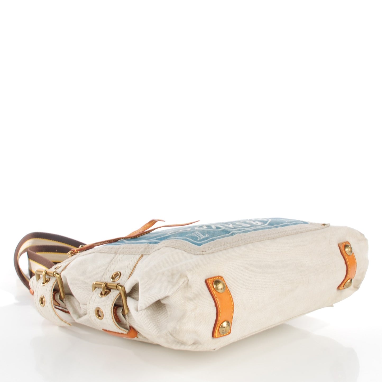 Toile Globe Shopper Cabas MM Blue