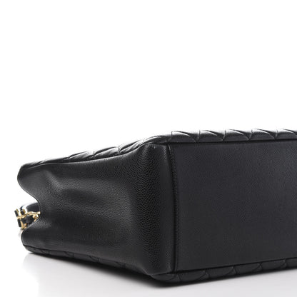 Chanel Caviar Quilted Grand Shopping Tote GST Black 8 of 10