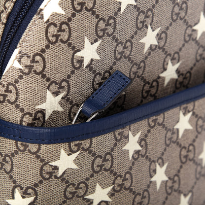 Gucci GG Supreme Monogram Stars Childrens Backpack Beige Ebony Yellow Royal 11 of 12