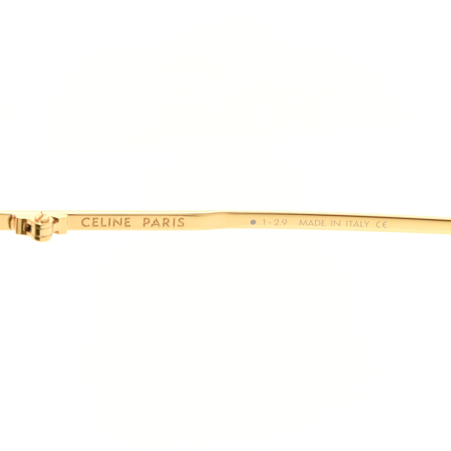 Celine Sunglasses CL40098U Green Gold 4 of 5