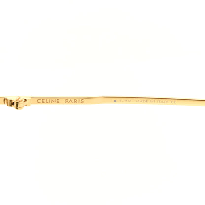 Celine Sunglasses CL40098U Green Gold 4 of 5