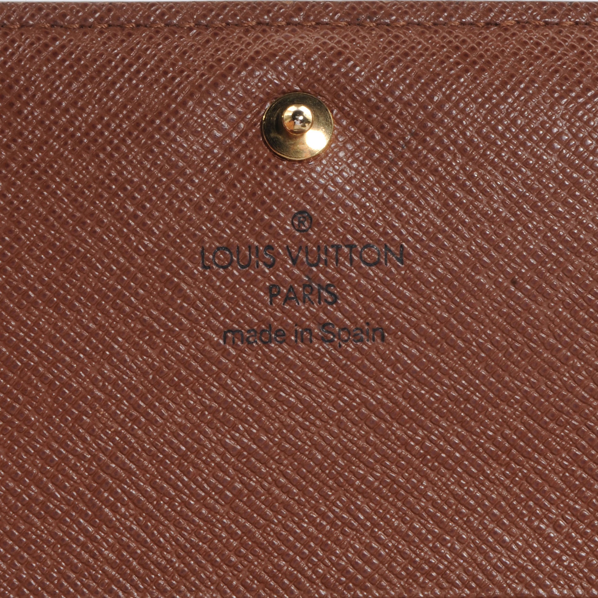 Louis Vuitton Monogram Porte-Monnaie Tresor Wallet 6 of 9