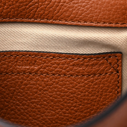 Chloe Calfskin Mini Marcie Round Crossbody Bag Tan 6 of 10