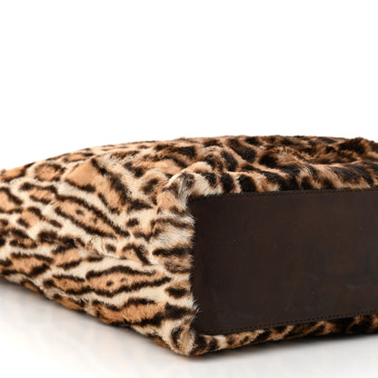 Saint Laurent Leopard Calf Hair Tote 9 of 10