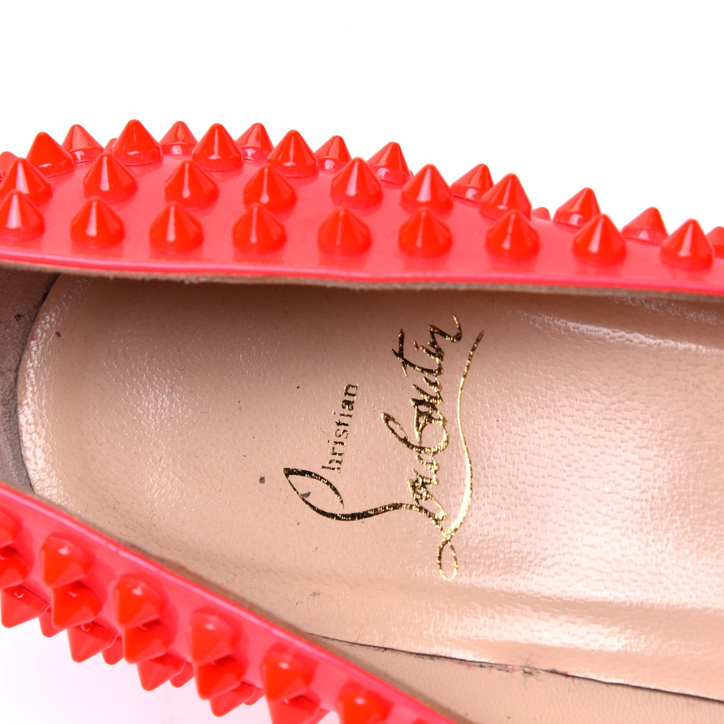 Patent Pigalle Plato Spikes 120 Pumps 38 Fluo Rose Paris