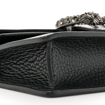 Gucci Calfskin Super Mini Dionysus Shoulder Bag Black 9 of 10